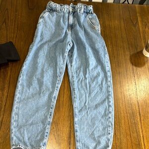 ZARA Paperbag Jeans size 4